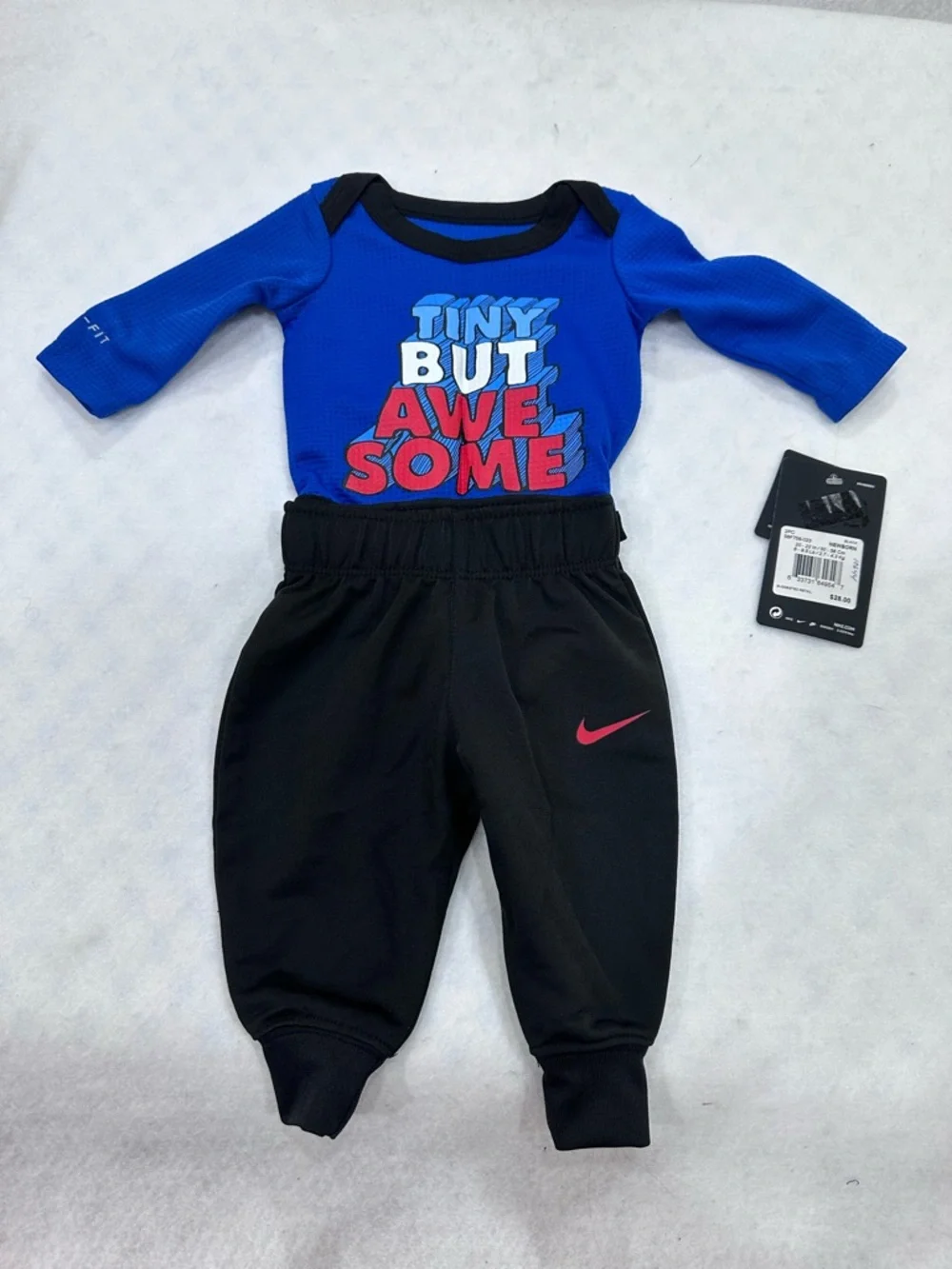Nike Infant Bodysuit and Track Pants Set